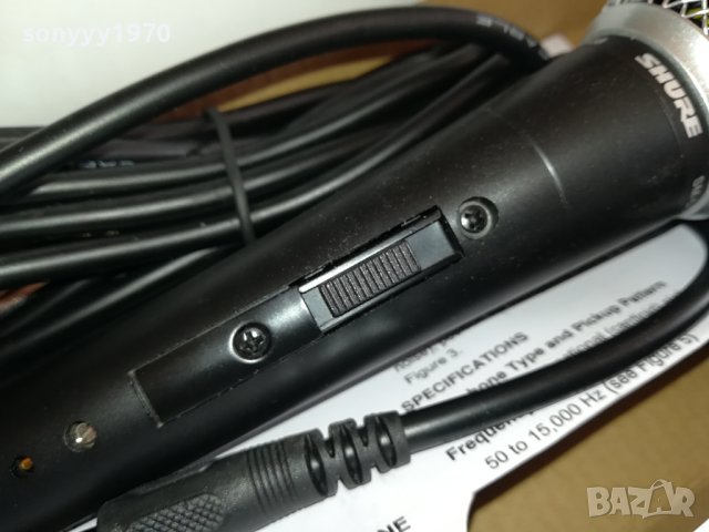 SHURE MICROPHONE 0312230738, снимка 13 - Микрофони - 43249096