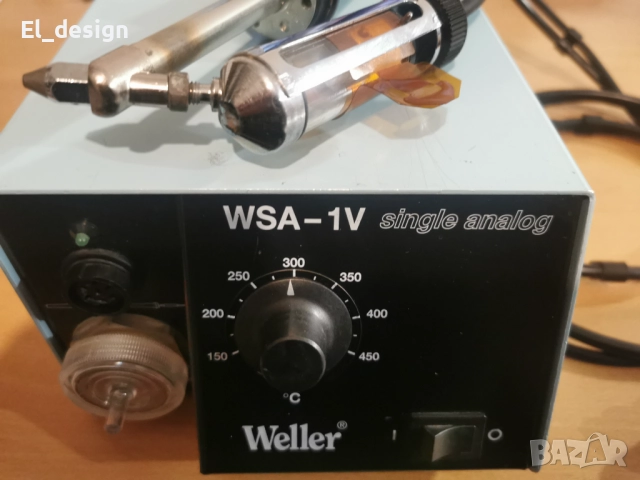 Weller станция за запояване и разпояване, снимка 5 - Поялници и запояване - 51973133