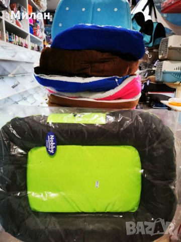 дюшек овал с плик водоотблъскващ  с цип в три цвята( син черен и зелен), снимка 2 - За кучета - 27211620