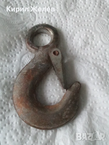 Кука с осигурител метална с предпазител 53789, снимка 2 - Антикварни и старинни предмети - 53503444