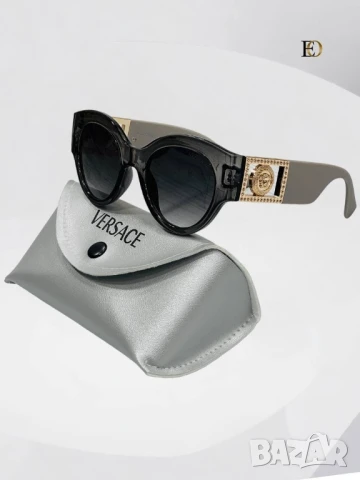 очила с калъф, кутия и ув защита louis vuitton versace , снимка 6 - Слънчеви и диоптрични очила - 51393808