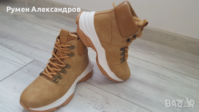 Дамски кожени боти EYAS размер 38 кафяви, снимка 8 - Дамски боти - 52793216