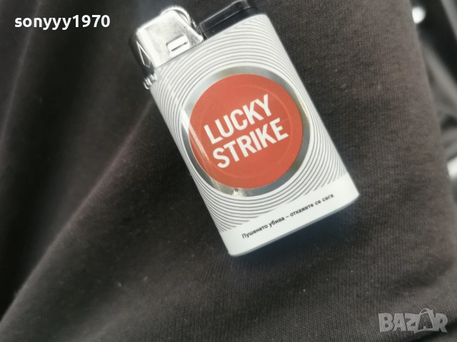 LUCKY STRIKE-НОВА ЗАПАЛКА ЗА КОЛЕКЦИЯ 1812251649, снимка 2 - Колекции - 52839175