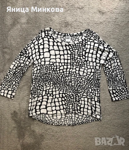 Дамска блуза с 7/8 ръкав, снимка 2 - Блузи с дълъг ръкав и пуловери - 50702344