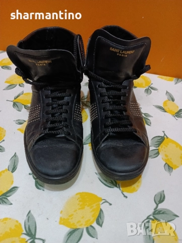 Saint Laurent Paris кожени N 39 - 82 лв, снимка 6 - Кецове - 52012694