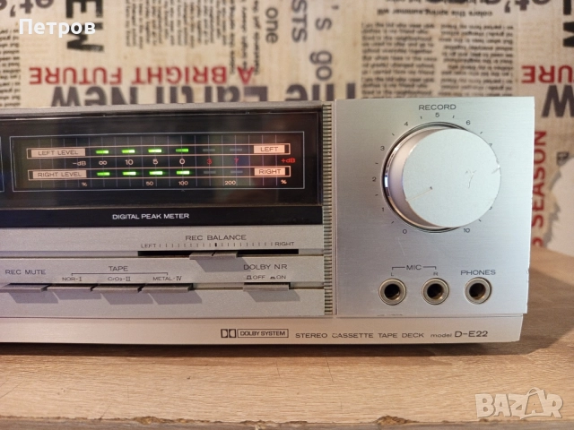 Дек"Hitachi"D-E22, снимка 3 - Декове - 52154115