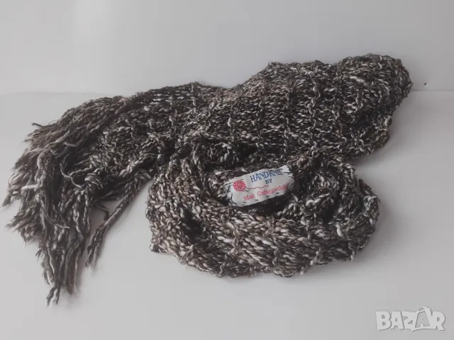 Дамски зимен шал меланж, снимка 3 - Шалове - 48246525
