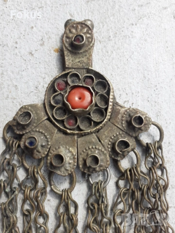Стара трепка накит забодка, снимка 6 - Антикварни и старинни предмети - 53333824
