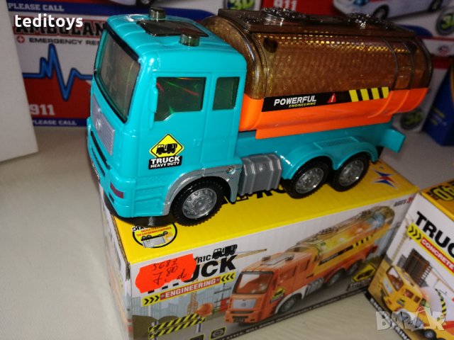 К-т от 2 камиончета -цистерна и бетоновоз, снимка 2 - Коли, камиони, мотори, писти - 27213306