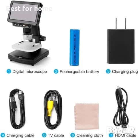  Цифров микроскоп с висока разделителна способност, снимка 7 - Друга електроника - 49375445