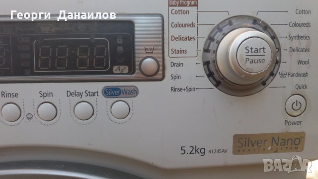 Продавам пералня Samsung 5.2кг R1245AV на части, снимка 3 - Перални - 26612348
