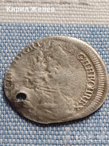 Сребърна монета 6 кройцера Карл шести Прага Бохемия 13783, снимка 3 - Нумизматика и бонистика - 42931272