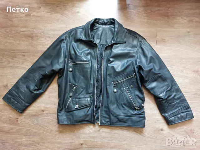 Кожено яке за мотор 