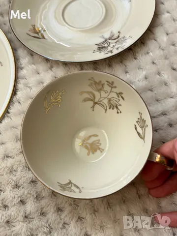 Троен баварски порцеланов сет, снимка 5 - Антикварни и старинни предмети - 49990687