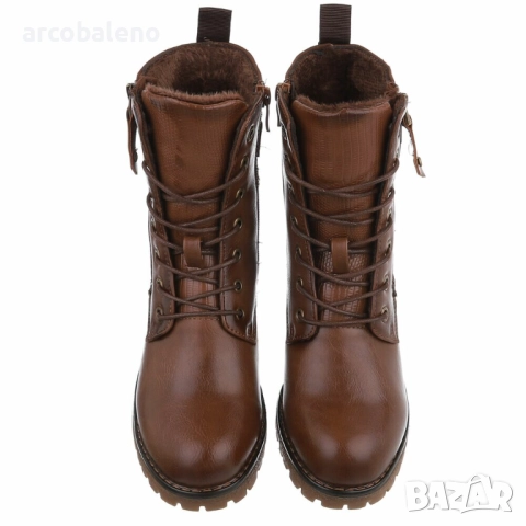 Дамски боти с връзки, 5цвята , снимка 15 - Дамски боти - 52262428