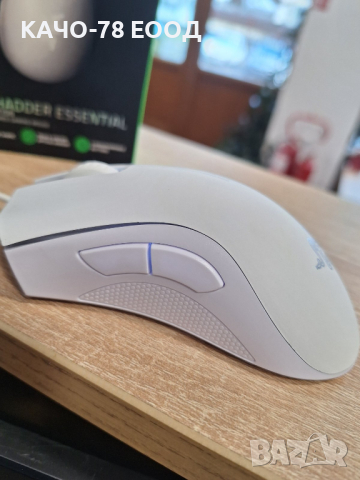 Мишка RAZER DeathAdder Essential (6400dpi) - Бяла, снимка 4 - Клавиатури и мишки - 44877649