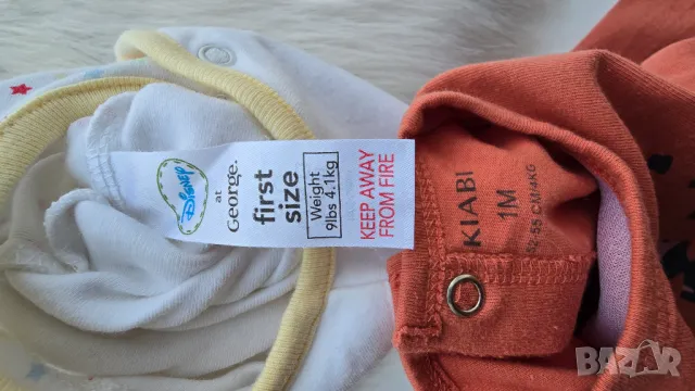 Бебешки ромпъри за новородено, снимка 5 - Бебешки гащеризони - 48623972