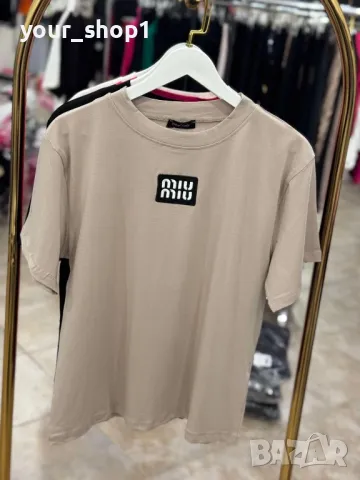 4 цвята дамска тениска Miu Miu , снимка 1