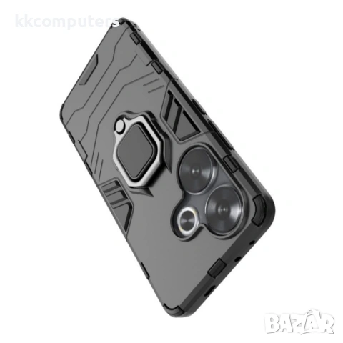 Xiaomi Poco F6 Удароустойчив Finger Ring Калъф и Протектор, снимка 4 - Калъфи, кейсове - 53197997
