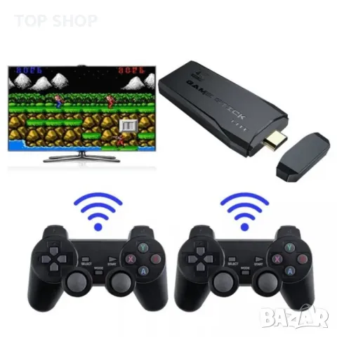 Гейм конзола Retro Game Stick Console 20 000 игри 2024, снимка 10 - Nintendo конзоли - 48494700