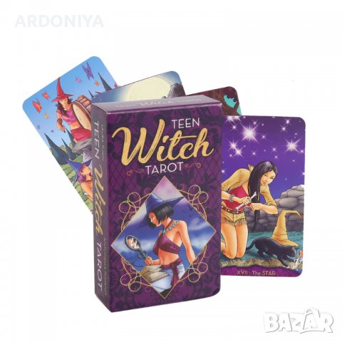 Teen Witch Tarot -  карти Таро, снимка 4 - Други игри - 39225802