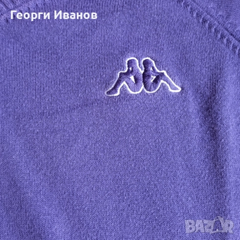 KAPPA L/XL ОРИГИНАЛНА блуза+ПОДАРЪК+фланела пуловер Капа top sweater pullover, снимка 3 - Блузи - 52289601