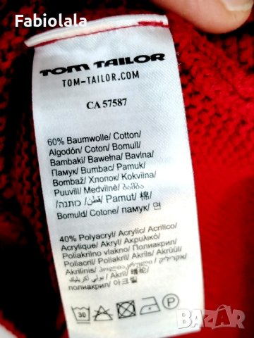 Tom Tailor trui XXL nr.M26, снимка 6 - Други - 44015521