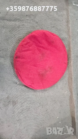 Червена барета БНА Българска армия  ретро соц Военни военен военна , снимка 3 - Антикварни и старинни предмети - 50609457