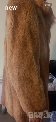 Палто естествен косъм от лисица, снимка 8 - Палта, манта - 52964995