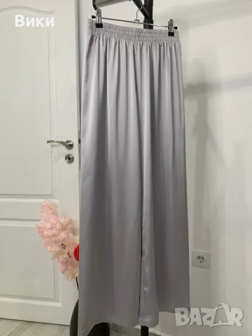 Сатенен панталон размер S-M, снимка 8 - Панталони - 49337497