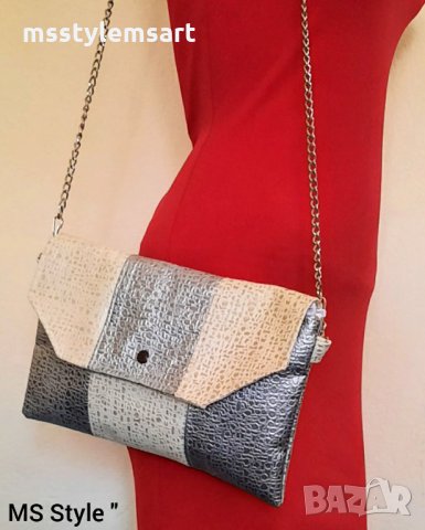 #Дамска #чанта #клъч! Ръчна изработка!, снимка 4 - Чанти - 33657740