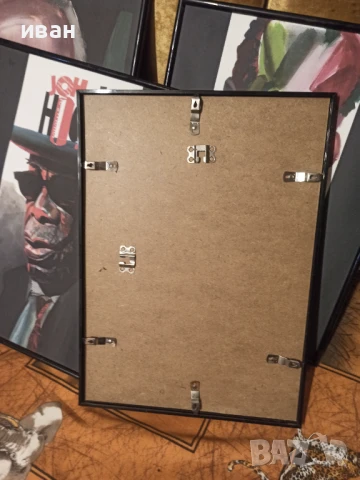 Постери в рамка на джаз музиканти, снимка 6 - Декорация за дома - 51413483