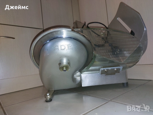 Немска колбасорезачка АDE/ 25 см нож, снимка 10 - Обзавеждане на кухня - 52864281