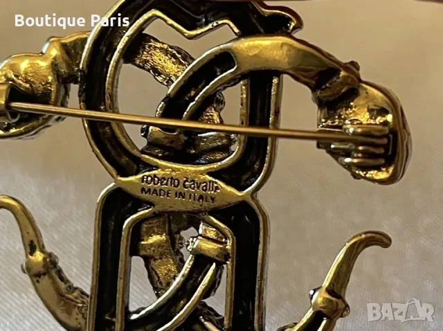 Roberto Cavalli оригинална брошка, снимка 3 - Други - 50103833
