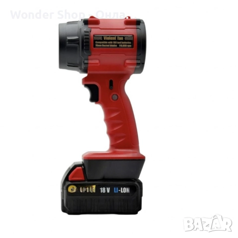 Мощен акумулаторен вентилатор Violent Fan F018 – 110,000 RPM , снимка 2 - Други инструменти - 51681213