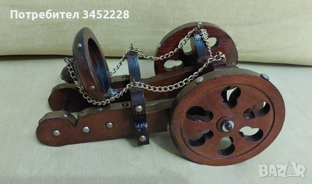 Стойка за бутилка дървена за ценители 