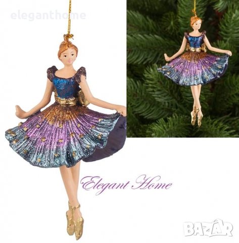 Висяща балерина Размери: 13 СМ , снимка 2 - Декорация за дома - 35186062