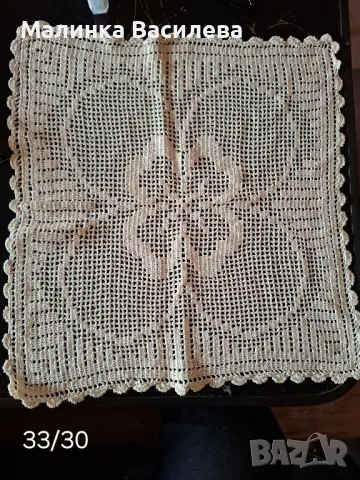 Плетива на една кука , снимка 15 - Покривки за маси - 49076782