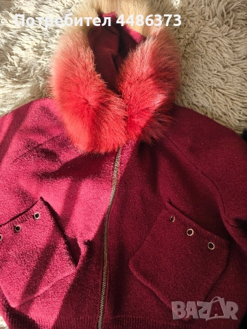 жилетка с естествена лисица, снимка 4 - Жилетки - 52925973