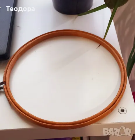 Дървени гергефи (обръч) за шиене и бродиране, снимка 4 - Други - 47377383