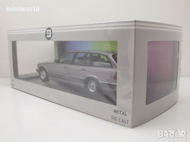BMW 5er Touring Kombi E34 1996 - мащаб 1:18 на Triple9 моделът е нов в кутия Налични 5 цвята, снимка 18 - Колекции - 44874937