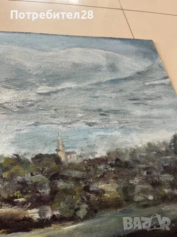 Стара майсторска картина - Пейзаж, снимка 4 - Картини - 49210731