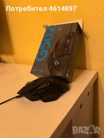 Гейминг мишка Logitech - G502 Hero, снимка 3 - Клавиатури и мишки - 52888782