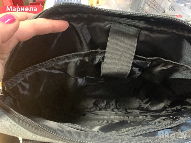 Чанта за лаптоп с 2 отделения / Сива, снимка 8 - Други стоки за дома - 51972613