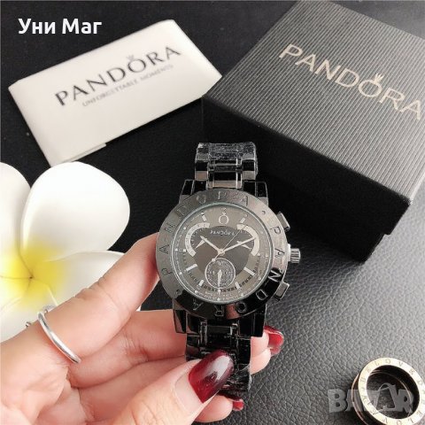 Стилен ръчен дамски часовник Pandora / Пандора, снимка 3 - Дамски - 37074065