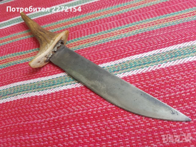 Ловен нож , снимка 2 - Антикварни и старинни предмети - 51376377