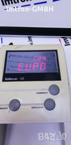 Safescan 125 Автоматичен детектор за фалшификати, снимка 3 - Друга електроника - 37020248