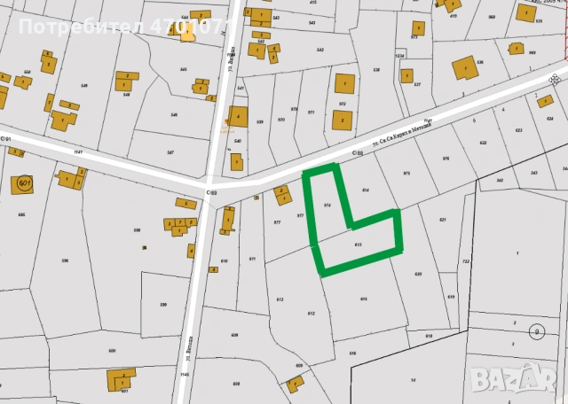 Парцел в село Горица, Бургас