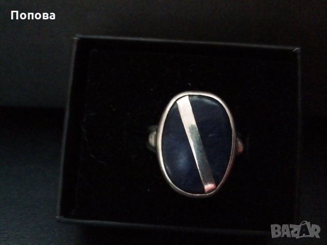 Винтидж масивен сребърен пръстен, снимка 6 - Пръстени - 28332641