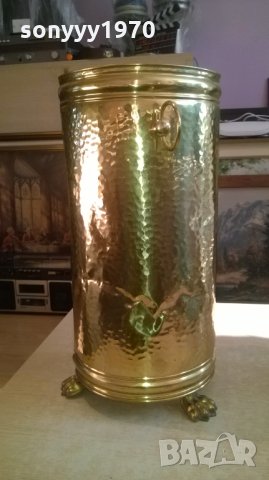 поставка за чадъри 42х23см-мед/месинг-внос швеицария, снимка 12 - Колекции - 27490237